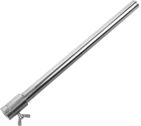 BESPORTBLE Stainless Steel Hair Dryer Accessories Weather Vane Parts Extension Rod Roof Mount Antenna Pole Reliable Mounting Easy Install
