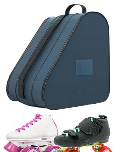 Inline-Skate-Tasche, Eiskunstlauf-Tasche | Aufbewahrungstasche für Rollschuhe - Atmungsaktive Aufbewahrungstasche für Rollschuhe, Rollschuhbehälter mit verstellbarem Schultergurt für Kinder und Erwach
