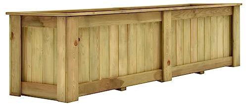 jiangboyue-49095 - Bancal alto (196 x 50 x 50 cm, madera de pino impregnada)