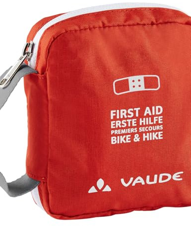 VAUDE Erste-Hilfe-Set First Aid Kit S, Basisausstattung mit kleinem Packmaß, lava, Einheitsgröße
