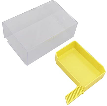 Bienenfütterer Bienen Trinknest Bienen Wasserfütterer 1100ml Große Kapazität Sicher ABS Kunststoff Einfach zu Befüllen Reinigen Beobachten für Imkerei