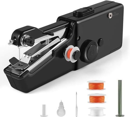 Sewing Machine, Handheld Cordless Portable Sewing Machine, Suitable for Beginners and Professionals to Use at Home, Dormitory or while raveling