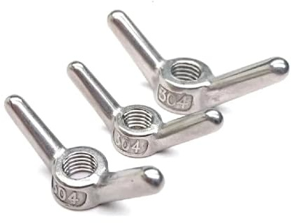 Flügelschrauben, Flügelmuttern aus Edelstahl, verschiedene Größen, M6 bis M30, 15 Stück(M30 1pcs)