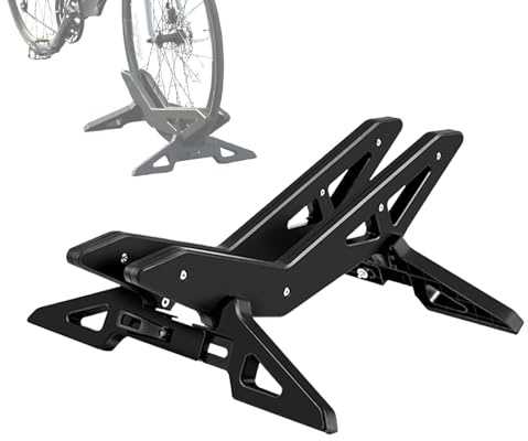 Porte-Vélo pour Garage - Râtelier Réglable Largeur 2.5 à 7.5 Cm | Support Au Sol pour Vélo - pour Scooter Stationnement Garage Appartement Entretien Réparation