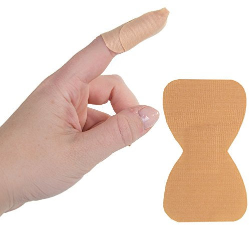 50 cerotti sterili resistenti per dita e unghie con tessuto elasticizzato per protezione da dita e unghie.