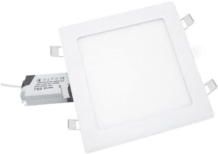 Spot LED Extra Plat Carré BLANC 24W - Blanc Neutre 4000K - 5500K - SILAMP