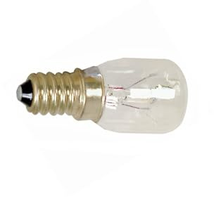 Luth Universal Lampe Kühlschrank Gefrierschrank Glaskörper 26 mm Ø - Röhrenlampe E14 25W 230V