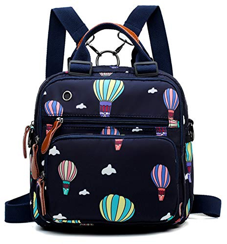 Lazeny Baby Wickelrucksack Wickeltasche Rucksack Multifunktional Mutter Babytasche Mama Reisetasche Große Kapazität Schultertaschen Baby-Flaschen-Tasche Reise Backapack (Blau)