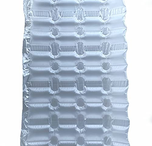 Luftpolsterfolie, Luftpolsterkissen Matten, Eckige Kissen, Verpackungsmaterial, Luftkissenfolie, Verpackungsfolie, Füllmaterial Für LMG-AWPACK und WiAir, (400x250 mm)
