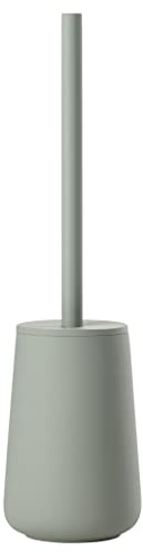 Zone Denmark Nova One Toilettenbürste, Klobürste aus Keramik, WC Bürste mit Bürstenhalter, Soft-Touch-Beschichtung, Durchm. 10,3 cm, Höhe 37 cm, Matcha Green