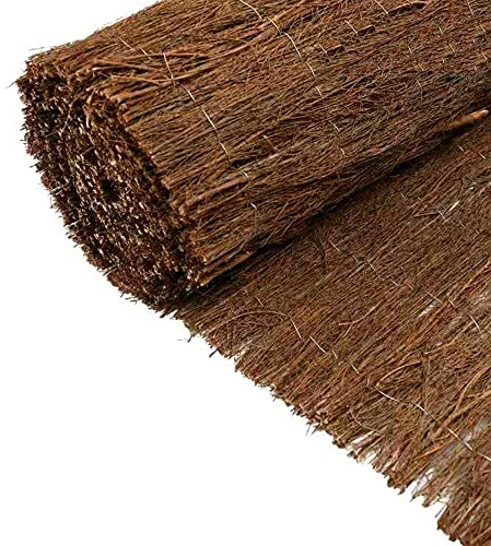 MUGAR- Cañizos de ocultación naturales de varias alturas, longitudes y materiales distintos- Delimitación de terrazas, jardines, BREZO 2KGS/M2. (Brezo Extra 2, 2x5m)