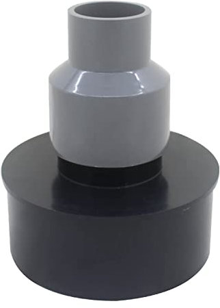Reductor sistema colector serrín para aspirador de virutas de madera tubo extractor carpinteria manguera extraccion polvo (OD100-ID40mm)