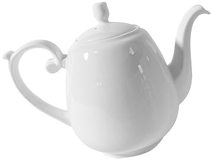 MAGICLULU Teiera in Ceramica Grande Capacità Stile Europeo Per Preparare Tè, Bollitore in Porcellana Liscia Elegante, Pratico e Facile Da Pulire Per Uso Domestico