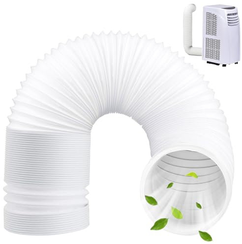 Zkaoai Tuyau d'échappement, tuyau de ventilation flexible, tuyau d'évacuation de climatisation, tuyau d'évacuation pour sèche-linge, hotte aspirante, sèche-linge (diamètre 150 mm-2 m)