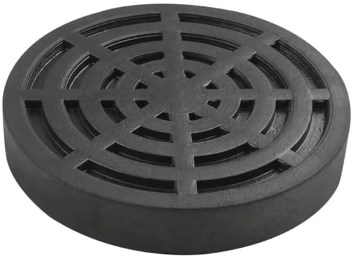 SIO Taco de Goma para Gato Elevador de Columna 130 mm Interior – Soporte de Caucho para Elevadores y Plataformas – Protector Base Elevación Vehículos Taller Mecánico Automoción – Ø Exterior 138 mm