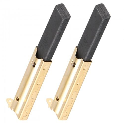 2 spazzole di carbone L94MF7, spazzole di carbone per lavatrice, motore elettrico, spazzola retrattile, 5 x 13,5 x 39,6 mm