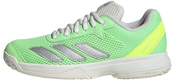 adidas Unisex Kids' Courtflash Kids Tennis Shoes Green 4.5