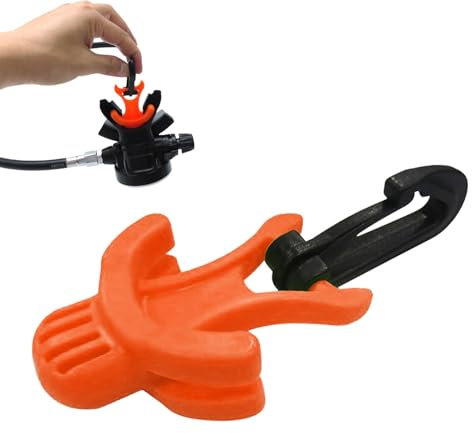 Oktopus-Mundstück-Halter, staubdichter Oktopus-Mundstück-Halter, Tauchen Oktopus-Clip, Tauchen Octopus Halter, vielseitiger Tauchregler-Halter, Tauchzubehör für Tauchen, Schnorcheln