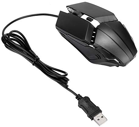 Keenso Colored Colorful Bright Colored Mouse From Mouse Optical Game 4D Parts of Ergonomic Computer for the Use of Corporate Offices