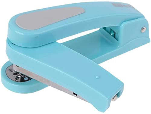 DANNMPX Agrafador 360 Grabadora rotativa de Grado 2-25 Hojas A4 Capacidad de Papel Bookbinding Máquina Manual Suministros for Office Home School Grapadora Oficina(Gn)