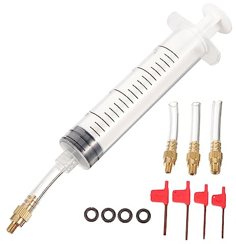 SUPVOX 1Set Bicycle Brake Repair Tool Kit with Precise Oil Injection Head Easy to Use Bleed Mountain Bike Efficient Brake Repair and Maintenance