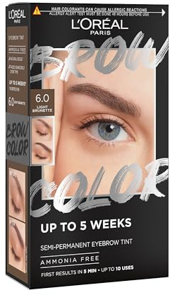 L'Oreal Paris Teinture pour sourcils Brow Tint - 6.0 Brun clair