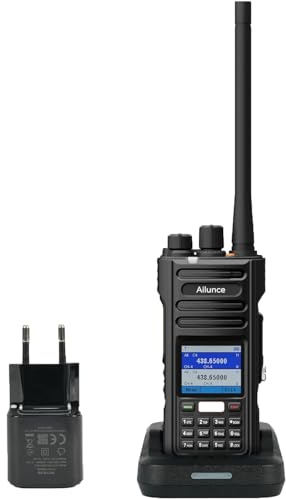 Retevis Ailunce HA2 Amateurfunk, APRS/GPS, Bluetooth, APP Steuerung, Funkgerät mit Großer Reichweite, AM/FM, IP67 Wasserdicht, 2800mAh, Amateurfunkgerät für Outdoor Enthusiasten (1 Stück, Schwarz)