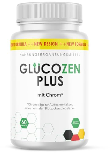 Glucozen Plus Cápsulas | combinación de ingredientes cuidadosamente seleccionados | fácil de usar | contenido 60 cápsulas