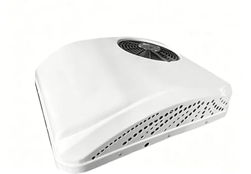 Aetherion Climatizzatore da soffitto per camper, unità di riscaldamento e raffreddamento da 8500 BTU, design silenzioso, installazione per furgoni, camper, camper e 12 V