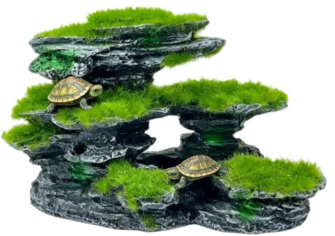 Akvariedekor stenar, harts akvariestenar, konstgjord bergsdekor