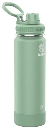 Takeya 51230 Water Bottle, 24 oz, Cucumber