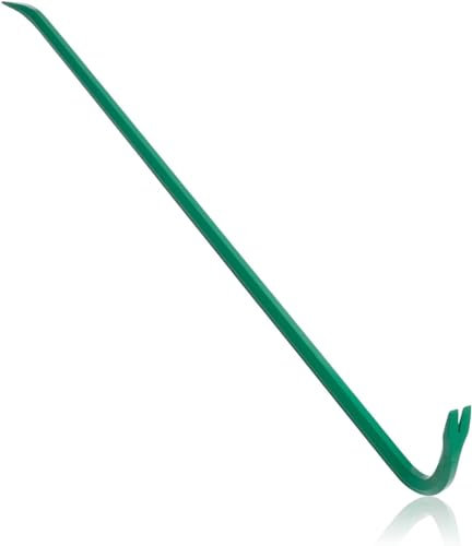 Monkey King Bar 36-Inch(910MM) Wrecking Bar, Heavy Duty Pry Bar Gooseneck for Demolition,Construction Lifting and Pulling Nails