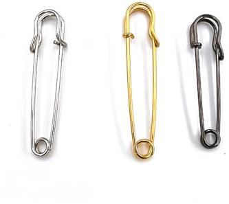 Große Sicherheitsnadeln 30 Stück Heavy Duty Sicherheitsnadel Extra große Pins Kiltnadeln 7cm Lange große Hochleistungs-Sicherheitsnadel Kilt Pins Grosse Pins für Decken Bastelröcke