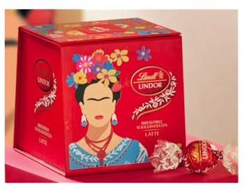 Lindt - Lindor Rossi - Collezione arte - Frida Kahlo - 175g