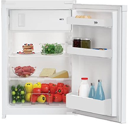 Beko B1754FN Integrierbarer Kühlschrank mit 4-Sterne-Gefrierfach/Festtürtechnik/Nische: 88 cm