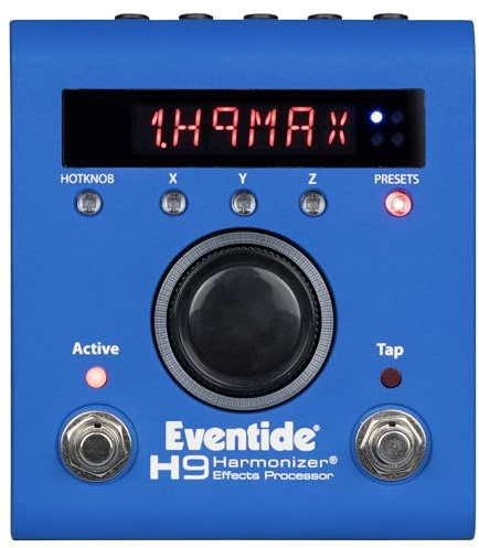 Eventide H9 Max blå multieffektpedal