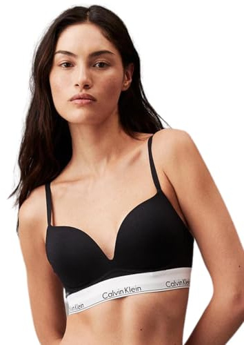 Calvin Klein Dam MC Plng Push Up BH, Svart, 75C