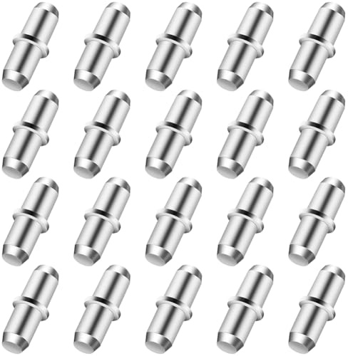 120 Stück Bodenträger 5mm einlegeboden halter Regalbodenträger 5mm Fachbodenträger, Bodenträger 5mm Regalbretthalter Regalbrett Halterung Regalbodenhalter für Schränke Möbel Regalstützen