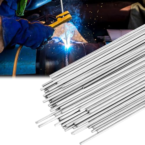 UNIFAMILY 50pcs Stainless Steel TIG Welding Rod ER308L, 1/16x16