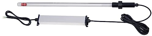 AquaForte Tauch UVC Strahler als 3 tlg. Bausatz, Tauchstrahler für Ihren Koi Teich und Teichfilter zu Entkeimung und Algenvernichter (75 Watt)