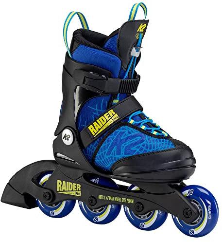 K2 Skates Jungen Inline Skates Raider PRO, Blue - Yellow, 30F0205.1.1.M