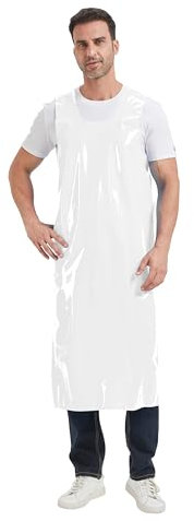 Nanxson unisex impermeabile grembiule da lavoro leggero in TPU grembiule da lavoro per cucina, industria, pulizia