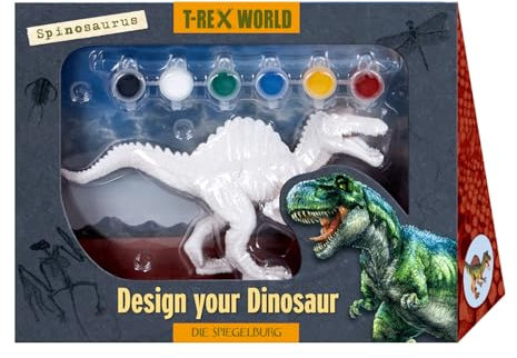 Coppenrath 21990 - Die Spiegelburg - T-Rex World - Design your Dinosaur, Spinosaurus Malset
