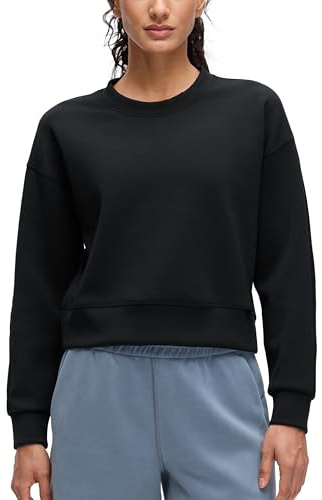 CRZ YOGA SoftAura Rundkrage-tröjor Svart XS