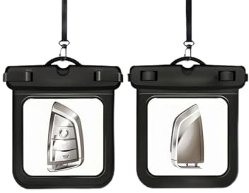 SSIMOO Wasserdichte Brieftasche, wasserdicht, für Autoschlüssel, kleine wasserdichte Tasche, wasserdichte Brieftasche, wasserdichte Tasche für Ausweis, Kreditkarten, Geld, Münzen, Führerschein, Wasser