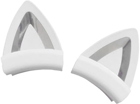 Add fashion headphones to customize your headphones with fashionable silicone cat ear attachment style
