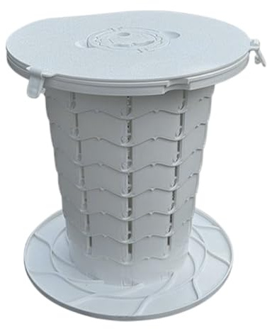 Toilette de Camping - Pot De Chambre Camping 400 Kg | Siège de Toilette Étanche avec Couvercle pour Car Véhicule