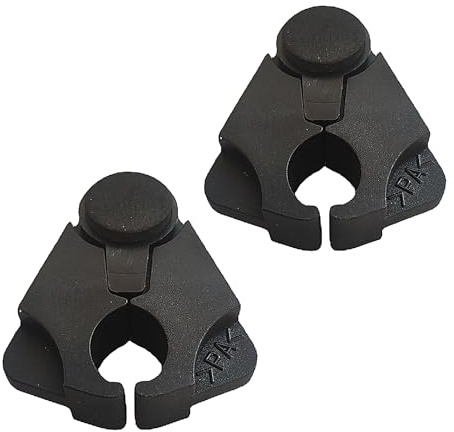 Gehstock Halterung, Krückenhalter und Stockhalter, Gehstockhalter für Tisch | 2pcs Praktische Halterung für Gehstöcke und Gehstützen mit Durchmesser 1,6–2,5 cm, Rutschfester Gehstock Grip