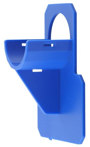 JoyousMall Soporte de fijación de tubería de piscina sobre el suelo, soporte de manguera de piscina de 30-38 mm con bridas para mangueras de agua de 1.25 y 1.5 pulgadas, soporte ABS