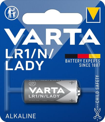 Varta 48064 LR1/N (Lady) (4901) Alkaline Manganese Battery 1.5 V